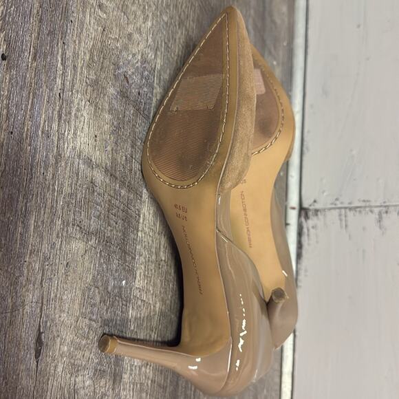 French connection beige heels, size US 9.5, Elvia• D'Orsay Dress Pump - Picture 4 of 5